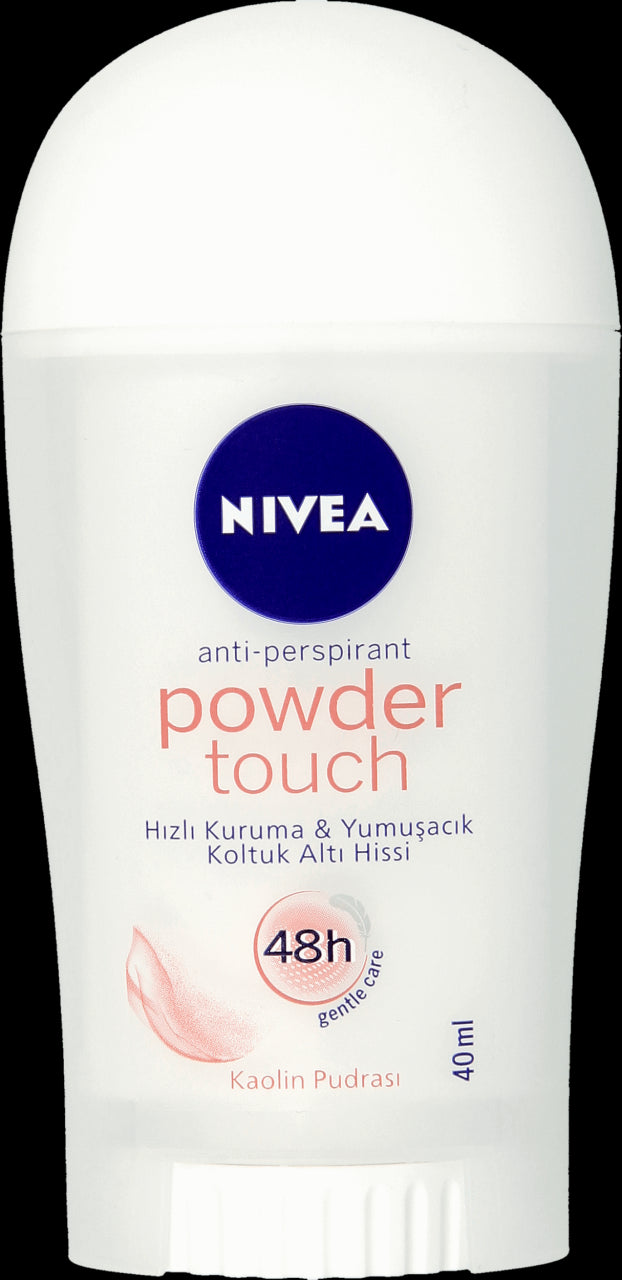 NIVEA Powder Touch 48 h - antyperspirant w sztyfcie dla kobiet, poj. 40ml