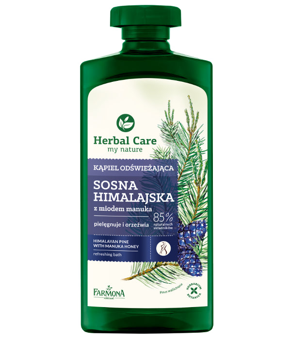 HERBAL CARE - Refreshing bath, Himalayan Pine with Manuka Honey, Volume 500 ml