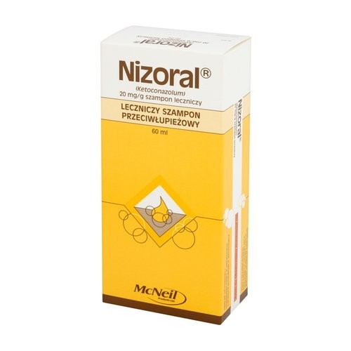 Nizoral - szampon leczniczy, (20 mg / g), poj. 60 ml