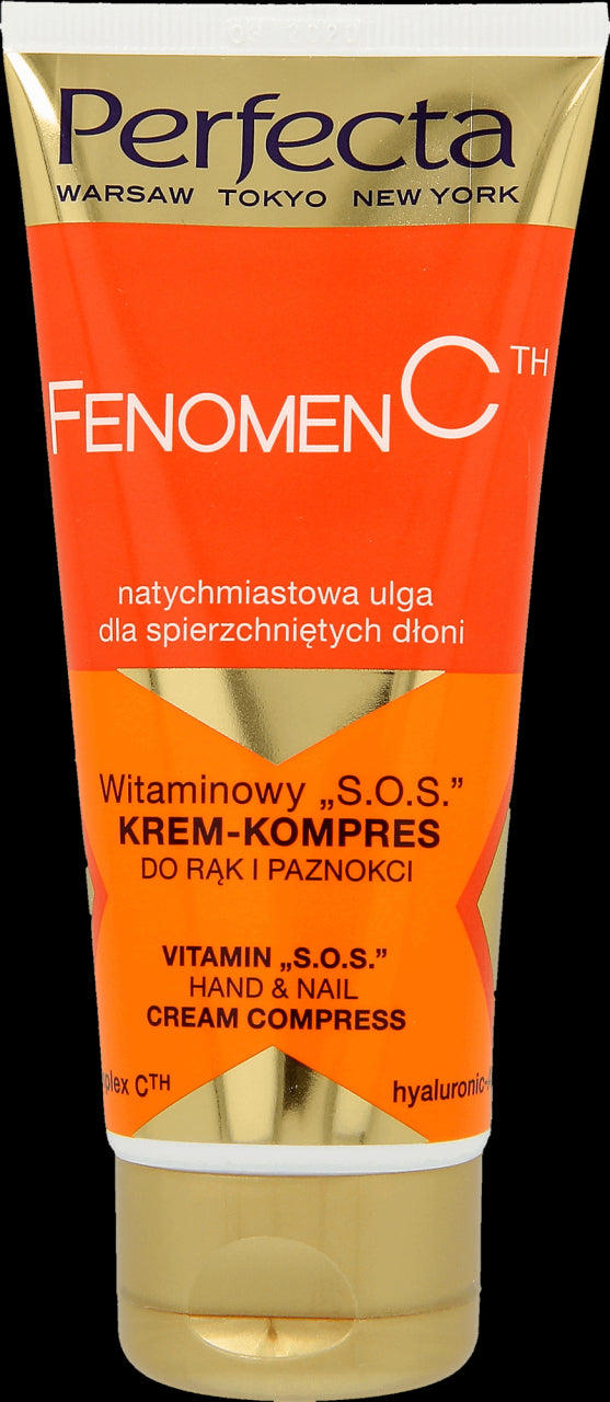 Perfecta Fenomen C - witaminowy S.O.S, krem- kompres do rąk i paznokci, poj. 80 ml