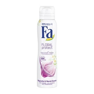 Fa Floral Protect - dezodorant w sprayu, Magnolia & Neroll, poj. 150 ml