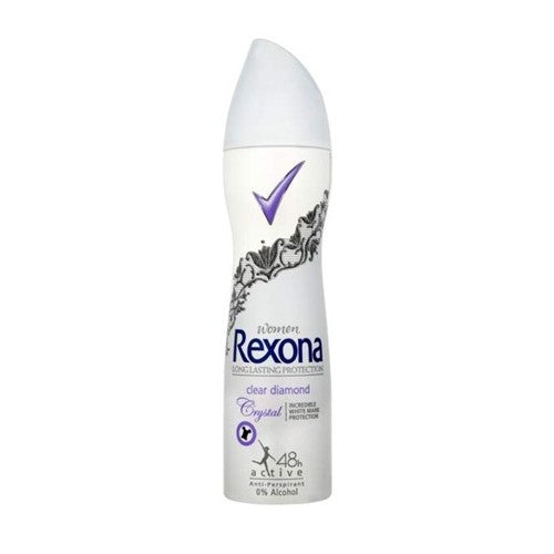 Rexona - Crystal Clear Diamond 48 h dezodorant w sprayu, poj. 150 ml