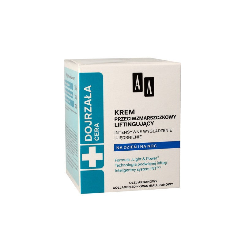 AA Cera Dojrzała - krem przeciwzmarszczkowy liftingujący na dzień i na noc, poj. 50 ml