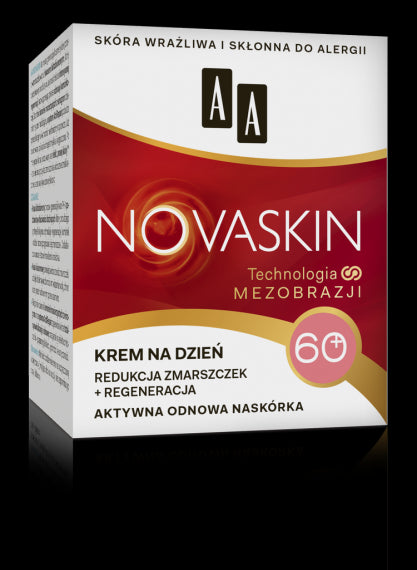 AA NOVASKIN - krem na dzień 60+, redukcja zmarszczek + regeneracja, poj. 50 ml