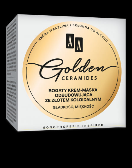 AA GOLDEN CERAMIDES - bogaty krem-maska odbudowująca, poj. 50 ml