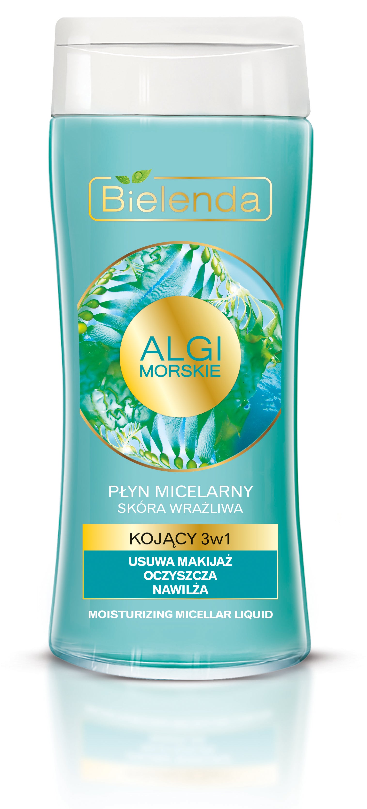 Bielenda ALGI MORSKIE - kojący płyn micelarny 3 w 1, poj. 200 ml