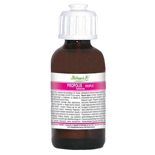 Propolis drops, 35 ml capacity