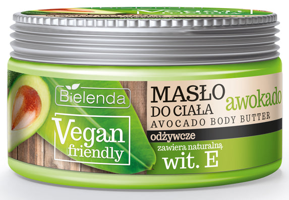 Bielenda VEGAN FRIENDLY - masło do ciała AWOKADO, poj. 250 ml