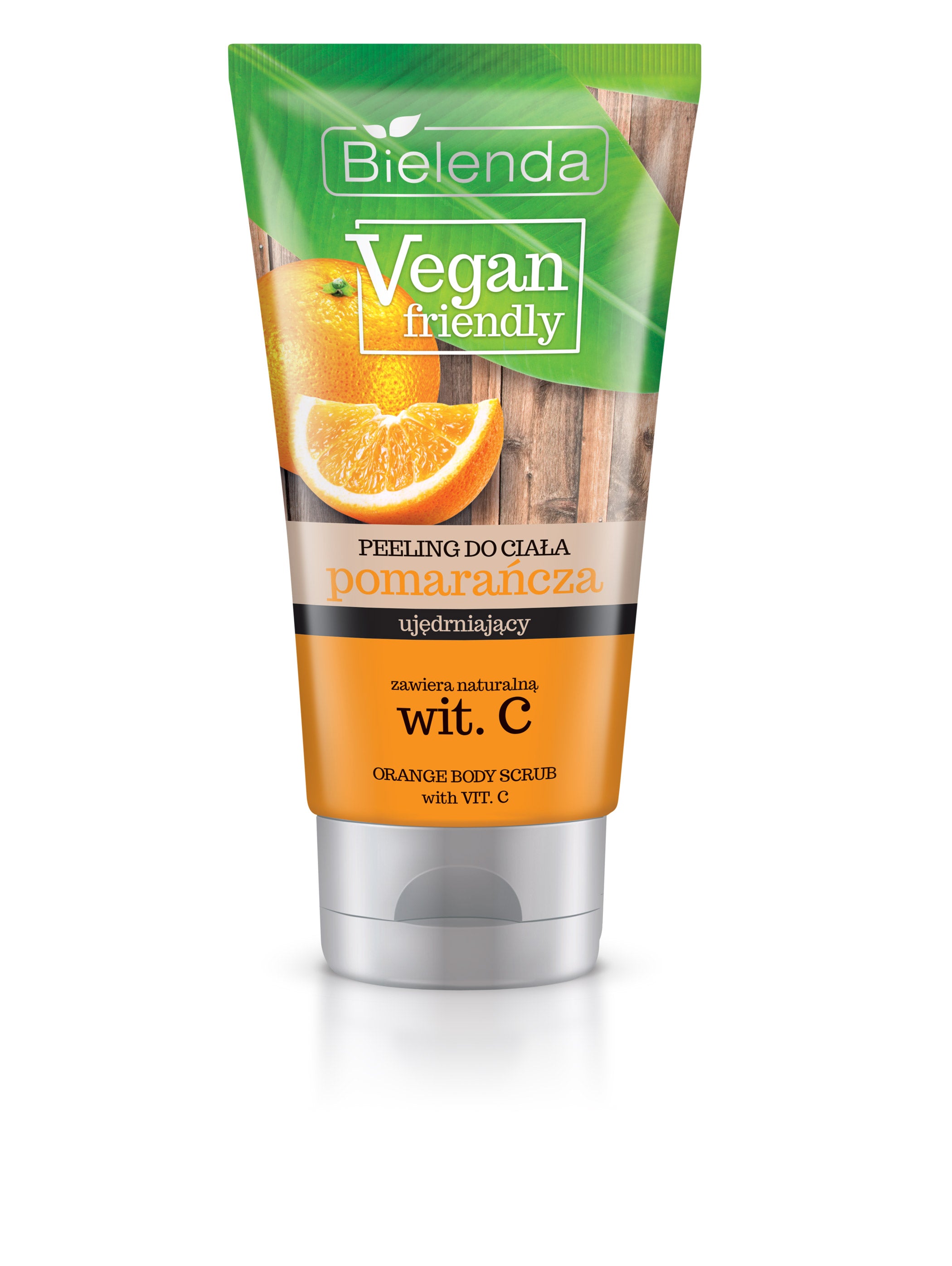 Bielenda VEGAN FRIENDLY body scrub ORANGE, volume 200 ml