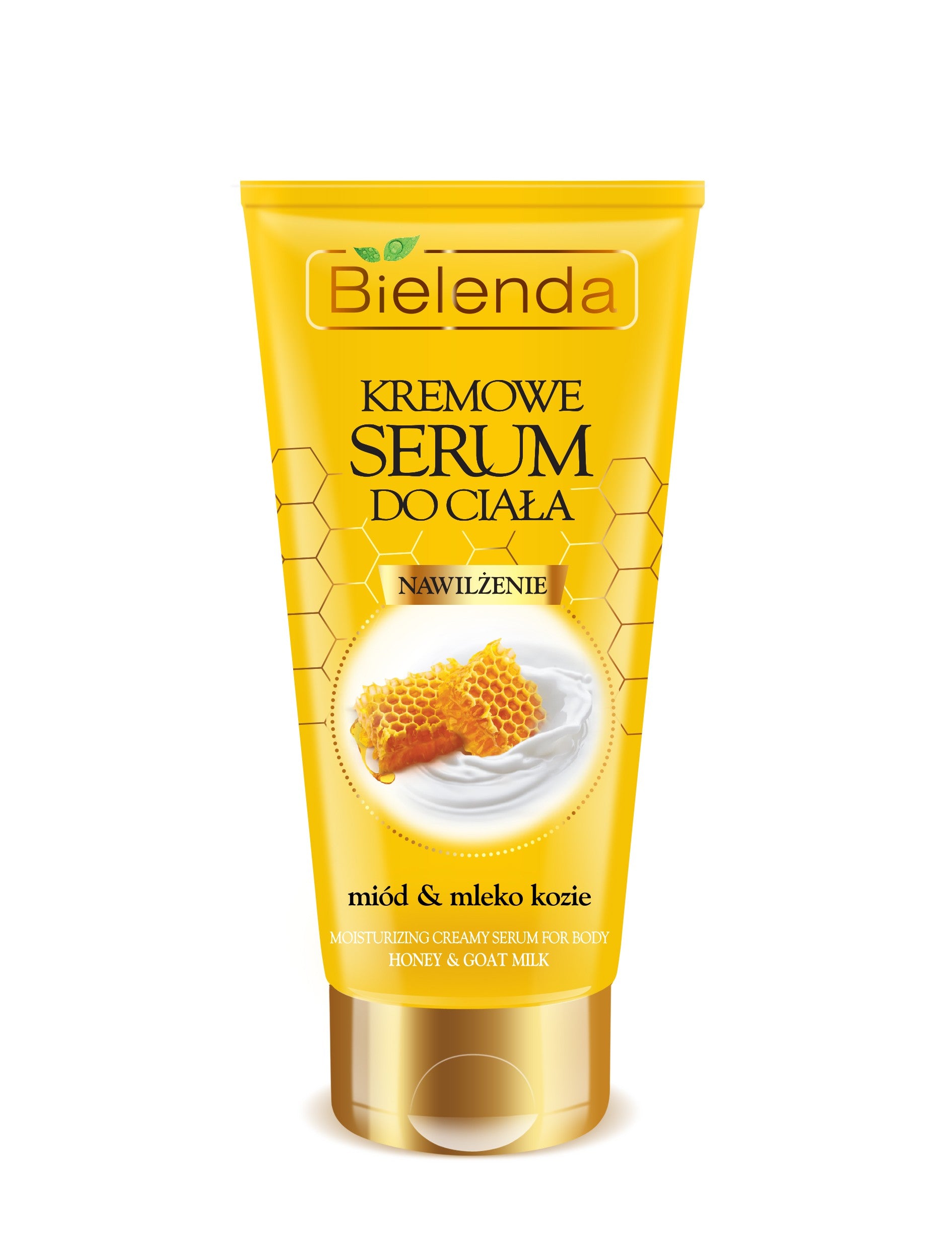Bielenda KREMOWE SERUM DO CIAŁA – NAWILŻENIE, miód & mleko kozie, poj. 200 ml
