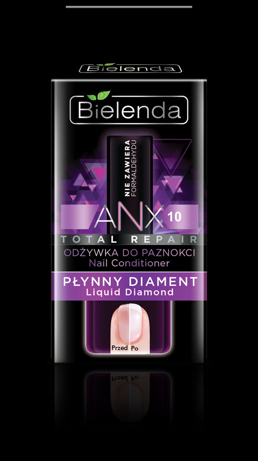 Bielenda ANX Total Repair Nail Conditioner Liquid Diamond, Volume 11 ml