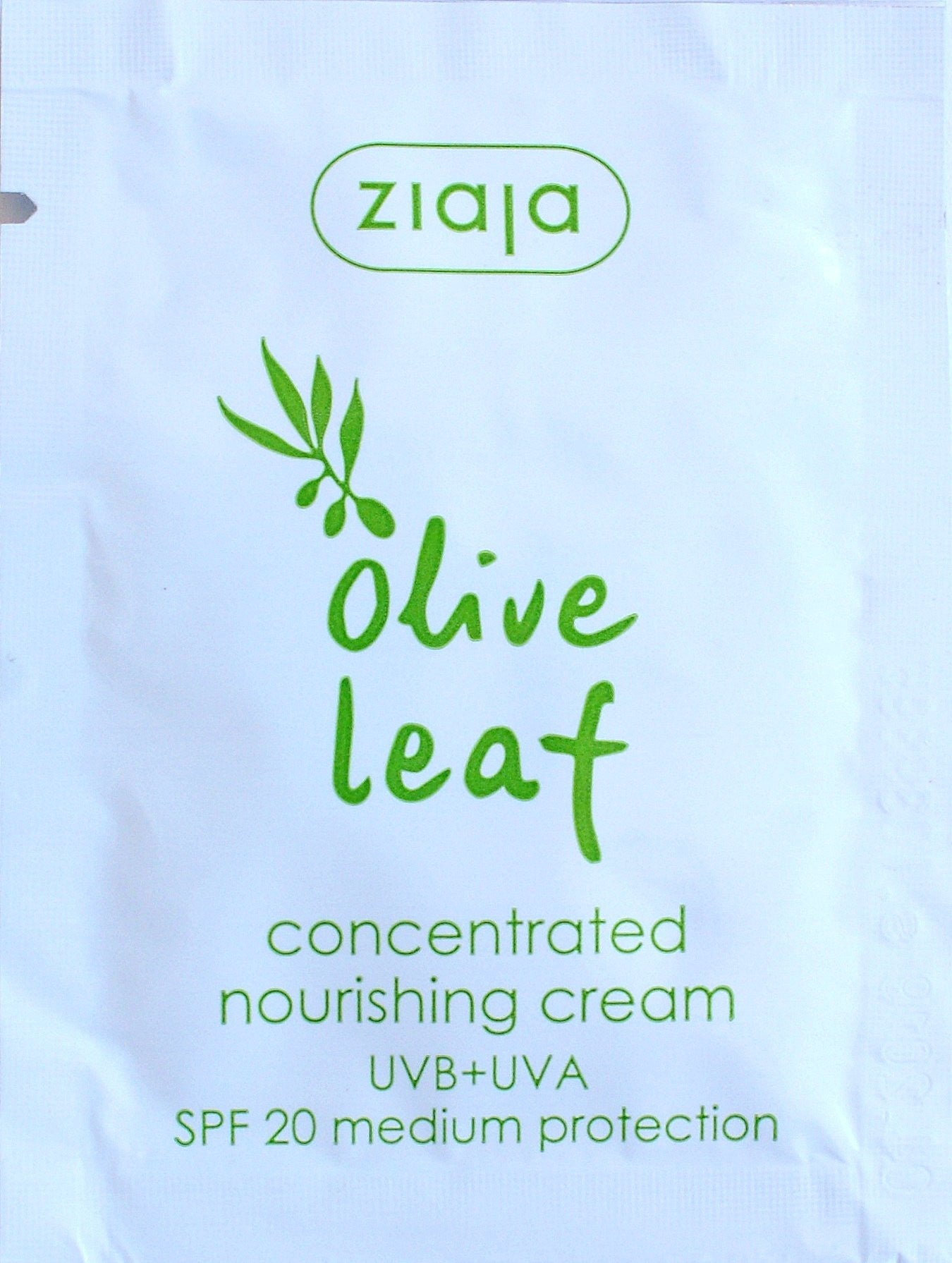 Skoncentrowany krem oliwkowy SPF 20, poj. 50 ml.