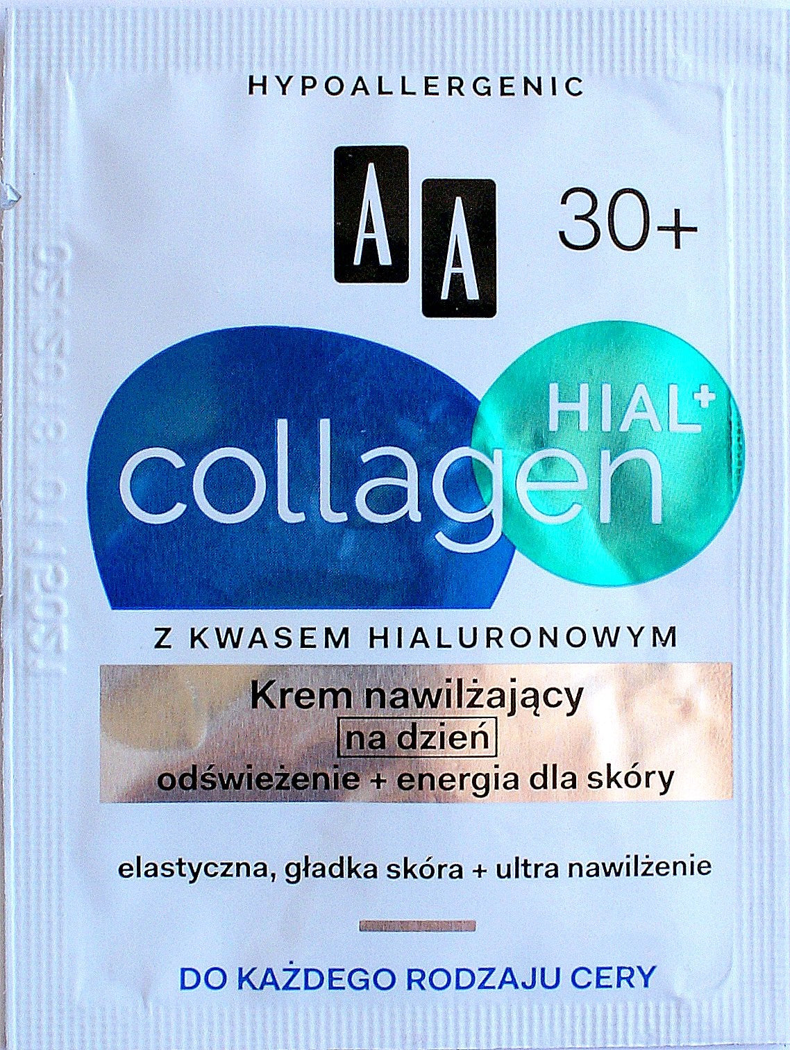 Collagen Hial+ 30+. Krem ujędrniajaco-nawilżający na dzień, poj. 50 ml.