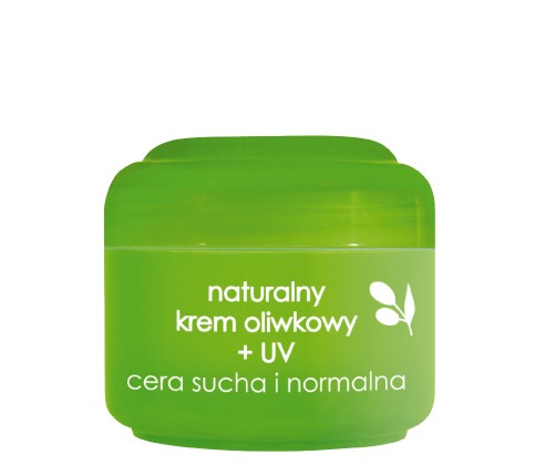 Naturalny krem oliwkowy + UV, poj. 50 ml.