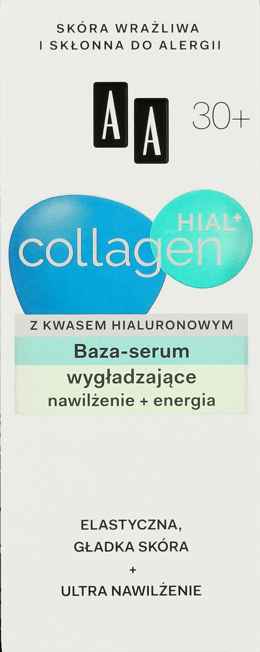 Collagen Hial 30+ Baza - Serum wygładzająco-nawilżające, poj. 50 ml.