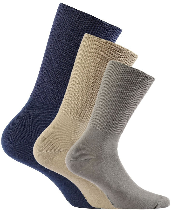 RELAX - skarpetki bezuciskowe bawełniane