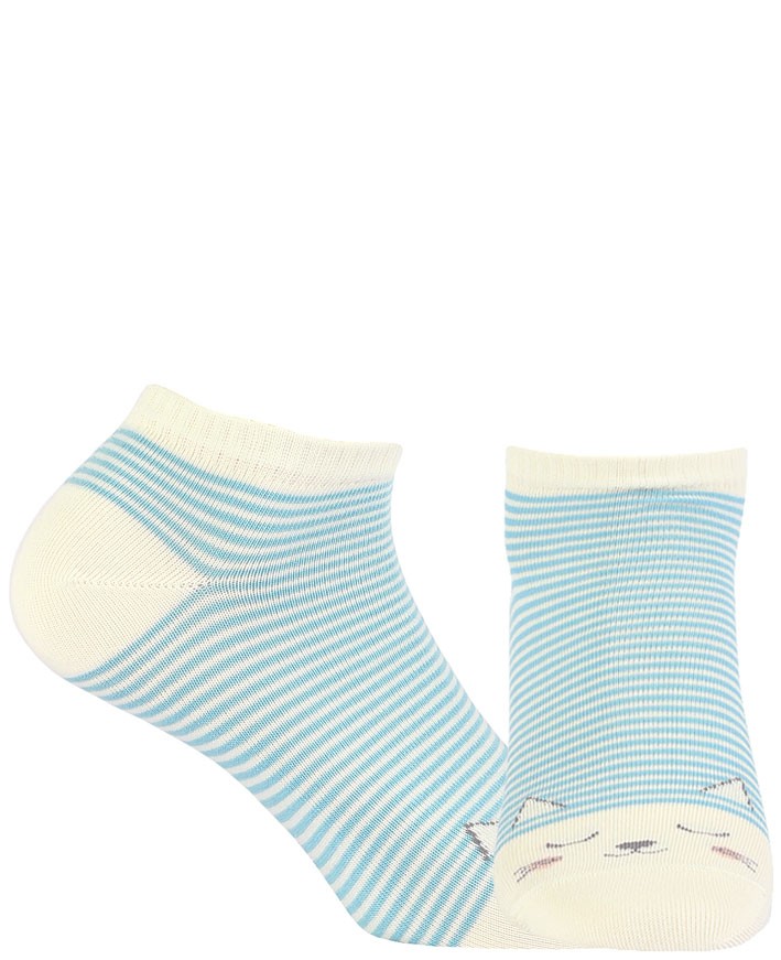 YOUNG - stopki wzorzyste bawełniane