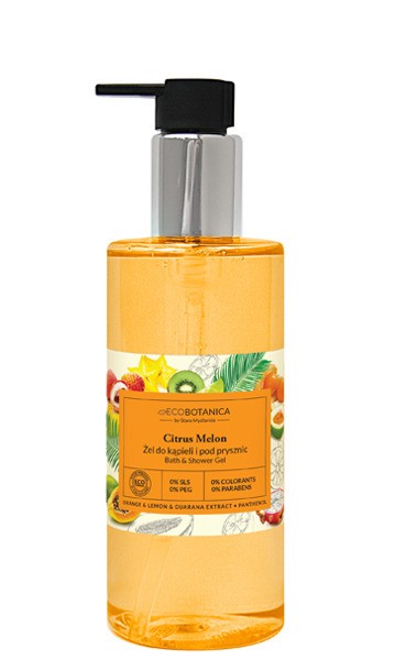 Eco Botanica Citrus Melon - żel do kąpieli i pod prysznic, poj. 250 ml