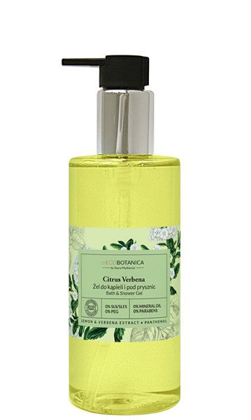 Eco Botanica Citrus Verbena - żel do kąpieli i pod prysznic, poj. 250 ml