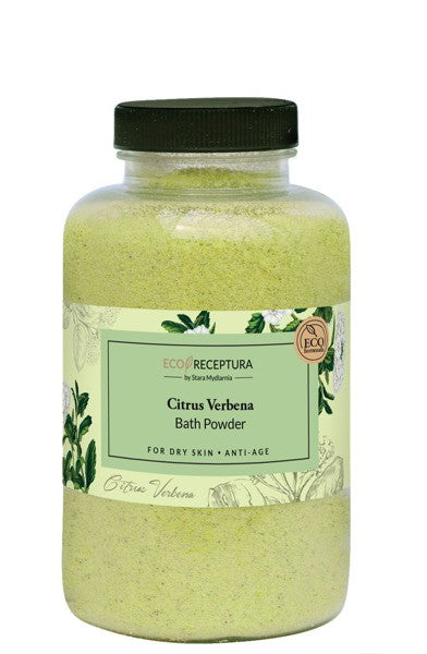 Eco Receptura Citrus Verbena - puder do kąpieli z olejami, poj. 300 g