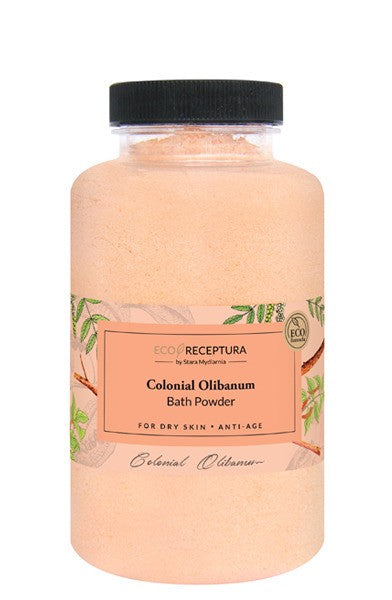 Eco Receptura Colonial Olibanum - puder do kąpieli z olejami, poj. 300 g