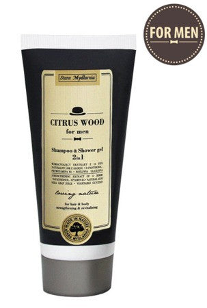 Citrus Wood for men - żel + szampon 2w1 dla mężczyzn, poj. 200 ml