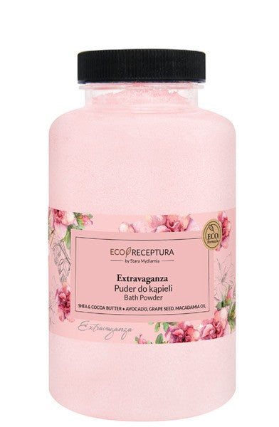 Eco Receptura Extravaganza - puder do kąpieli z olejami, poj. 300 g