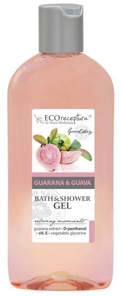 Eco Receptura Guarana & Guava - żel do kąpieli i pod prysznic, poj. 300 ml
