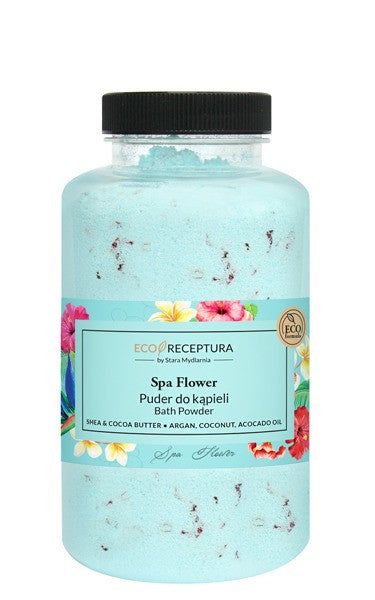 Eco Botanica Spa Flower - puder do kąpieli z olejami, poj. 300 g