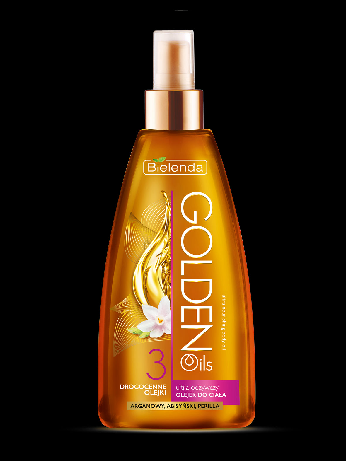 GOLDEN OILS - Ultra odżywczy olejek do ciała z drogocennymi olejkami, poj. 150 ml.