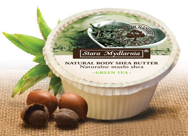 Naturalne masło shea - GREEN TEA 80 g