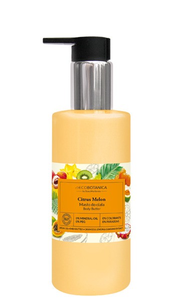 Eco Botanica Citrus Melon - masło do ciała, poj. 250 g