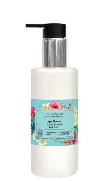 Eco Botanica Spa Flower - masło do ciała, poj. 250 ml