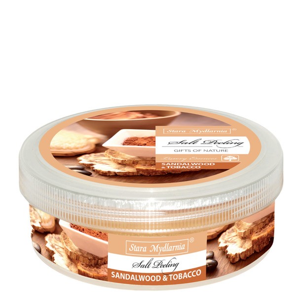 Eco Receptura Sandalwood & Tobacco - peeling solny , poj. 200 ml