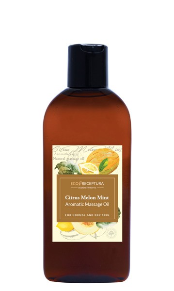 Eco Botanica Citrus Melon - Mint, olej do masażu, poj. 200 ml