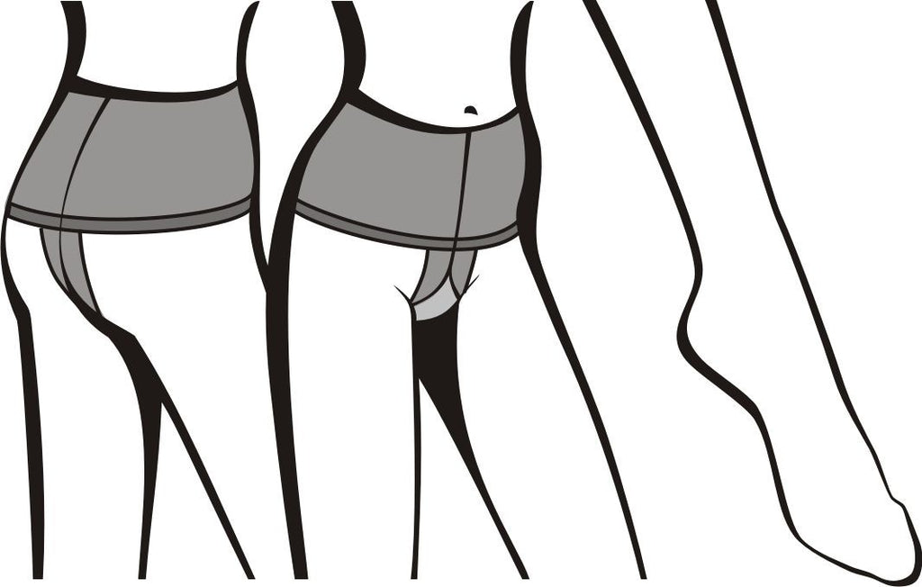 Mock Suspender Tights - GIRL-UP 01
