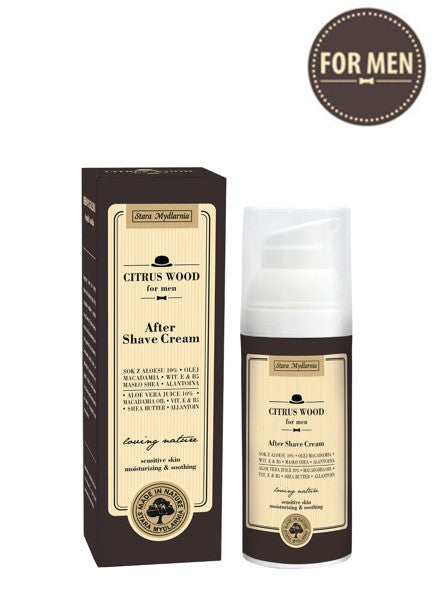 Citrus Wood for men - krem po goleniu, poj. 50 ml