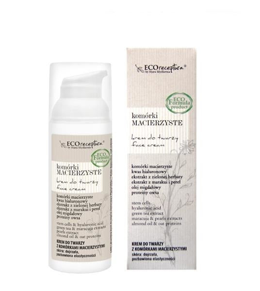 Eco Receptura Komórki Macierzyste - krem do twarzy, poj. 50 ml