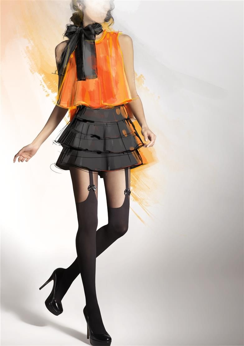 Girl-up v.18 - patterned tights
