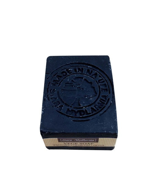 VEGE SOAP - WĘGLOWE mydło wegańskie w kostce, waga. ok. 80 g