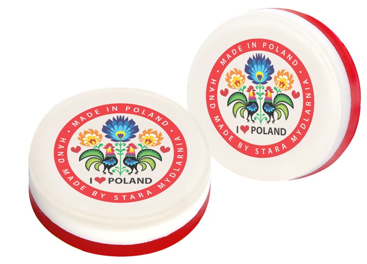 Mydło POLSKA - mydło glicerynowe o świeżym zapachu zielonej herbaty, waga. ok. 90 g