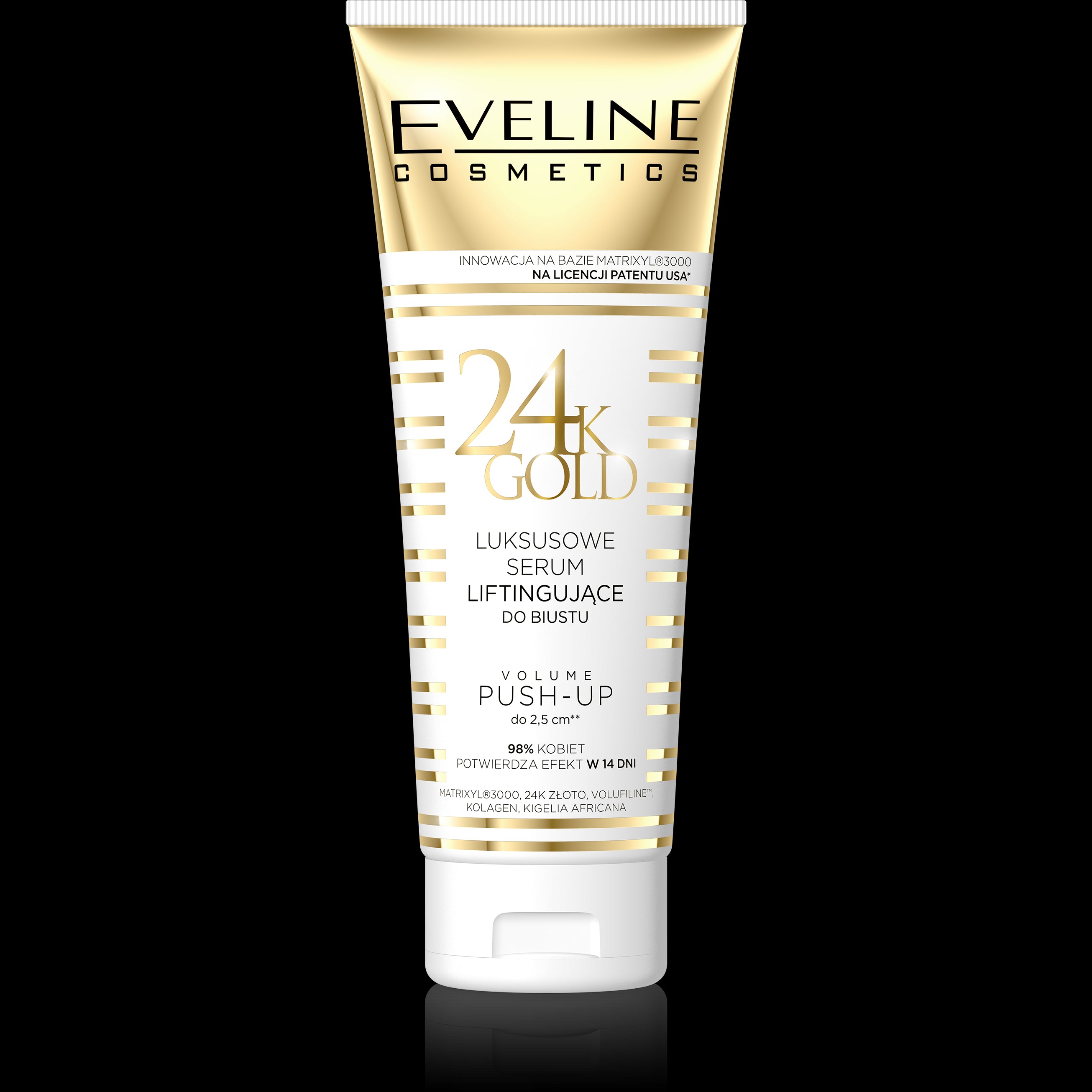 Eveline 24K Gold - luksusowe serum liftingujące do biustu, poj. 250 ml