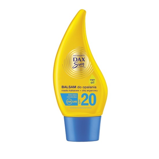 Dax Sun - balsam z masłem kakaowym i olejem arganowym SPF20, poj. 150 ml