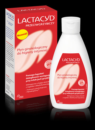 Lactacyd Antifungal - gynecological liquid for intimate hygiene, 200 ml