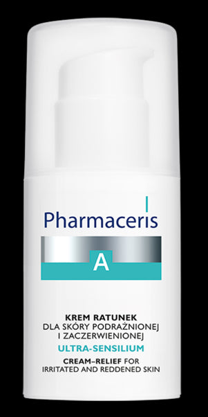 Pharmaceris A - Alergiczna i Wrażliwa Skóra, KREM RATUNEK dla skóry podrażnionej i zaczerwienionej, ULTRA-SENSILIUM, poj. 30 ml