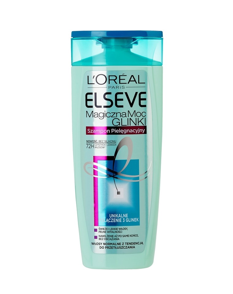 L’Oréal Pariselseve, Magic Power of Clay - Shampoo for normal hair with greasy tendency, volume 400 ml