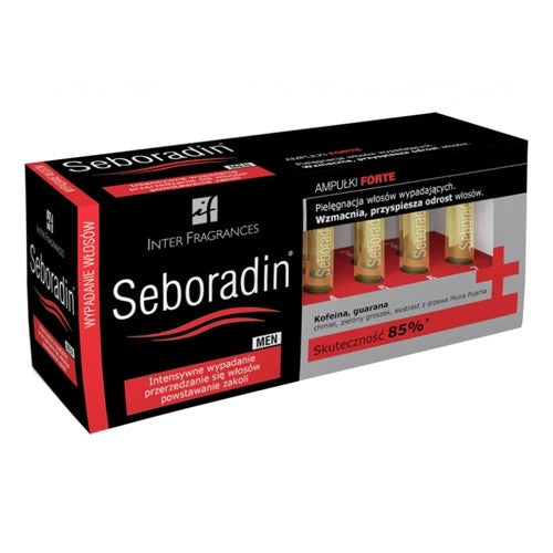 Seboradin Men Ampułki Forte - pielęgnacja włosów wypadających, poj. 14 ampułek x 5,5 ml