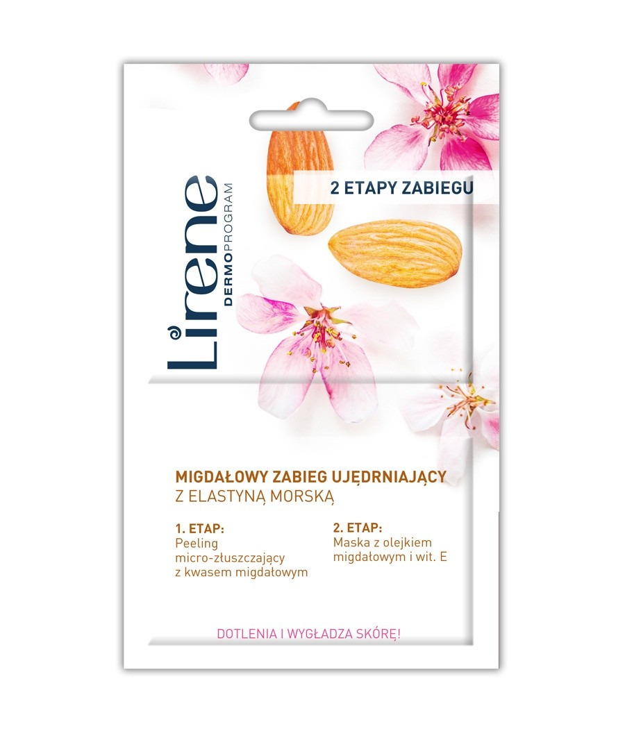Lirene Migdałowy zabieg ujędrniający z elastyną morską, poj. 2 x 6 ml