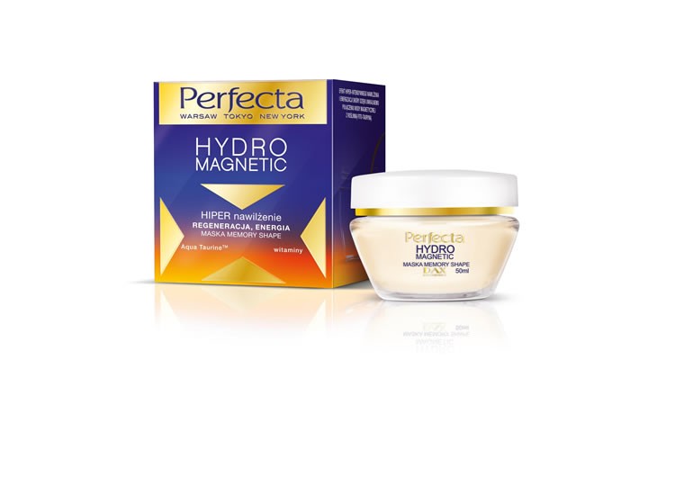 Perfecta Hydro Magnetic - HIPER nawilżenie REGENERACJA, ENERGIA MASKA MEMORY SHAPE, poj. 50 ml