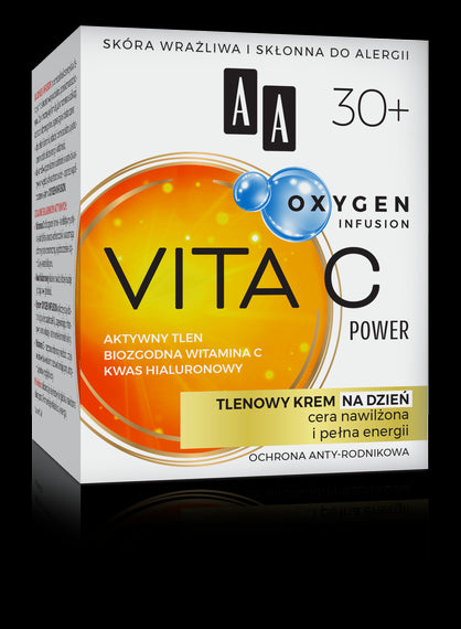 AA OXYGEN INFUSION - VITA C POWER, tlenowy krem na dzień, poj. 50 ml